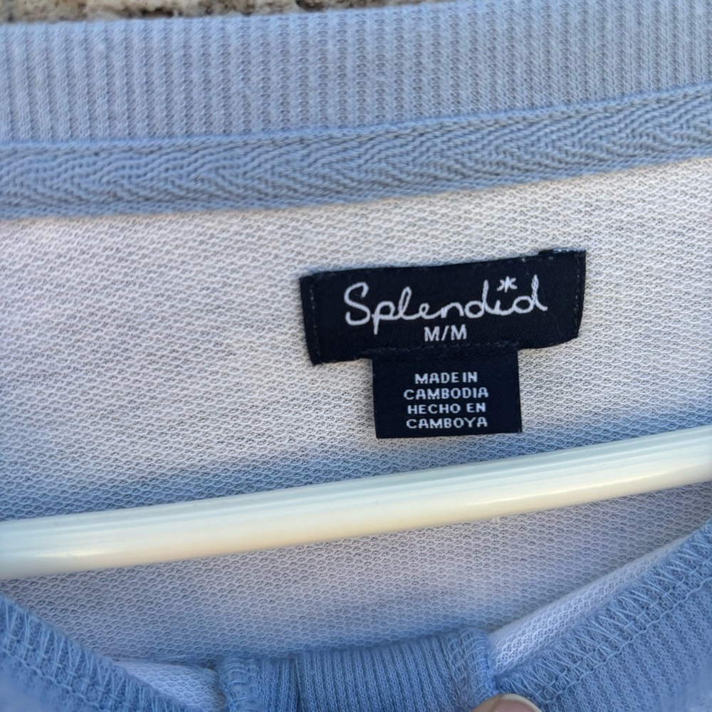SPLENDID Stars Pajama Top Sweatshirt - Picture 2 of 9
